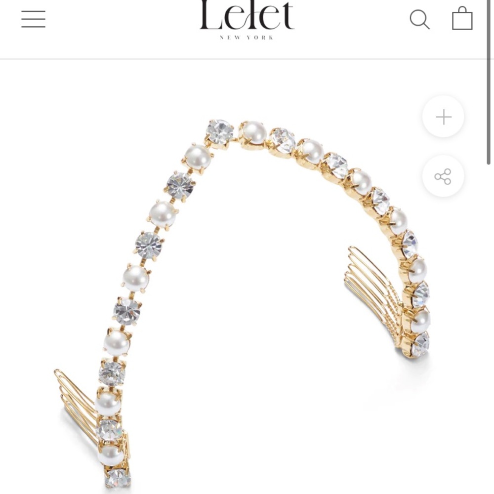 Pearly Vee Halo V shaped